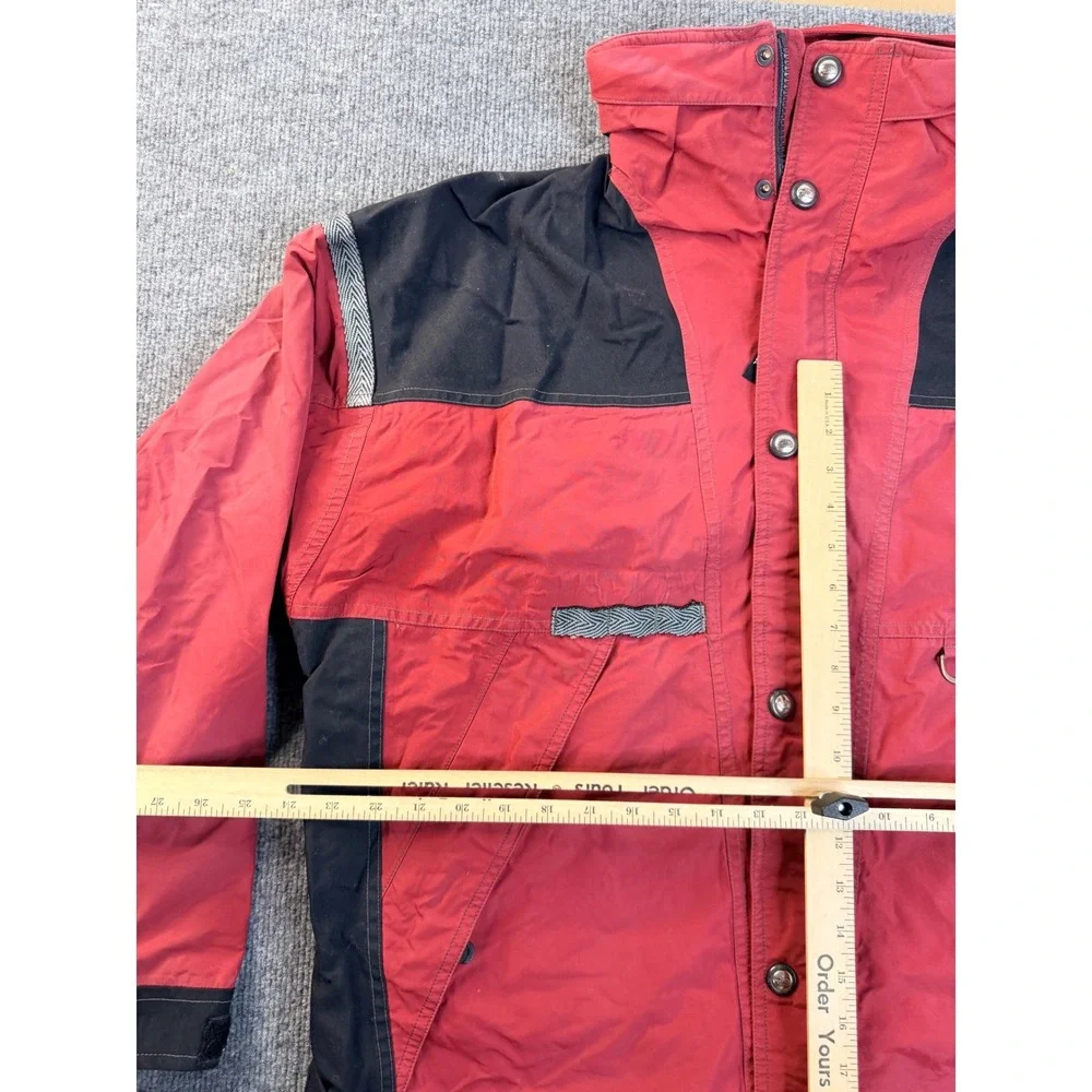 Vintage The North Face Rage Gore-Tex Jacket Red Black 90s Mountain Parka Large
